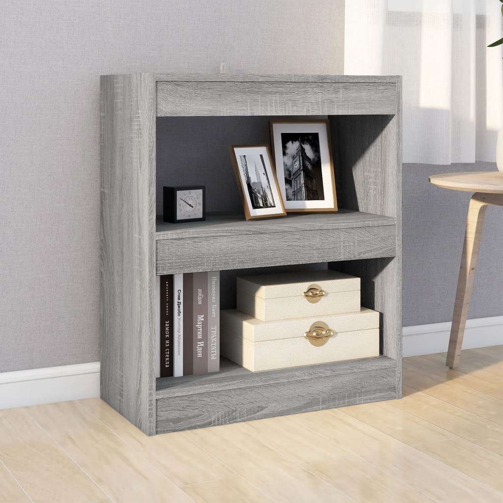 Libreria/Divisorio Grigio Sonoma 60x30x72 cm | homemem39