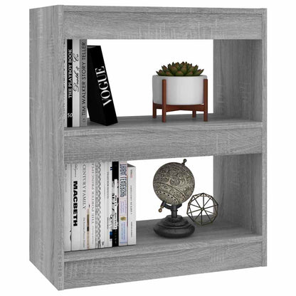 Libreria/Divisorio Grigio Sonoma 60x30x72 cm
