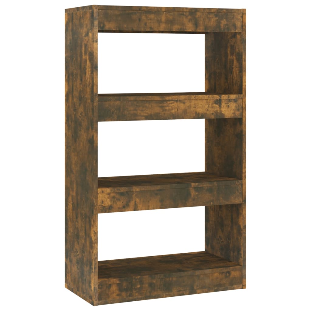 Libreria/Divisorio Rovere Fumo 60x30x103 cm in Truciolato | homemem39