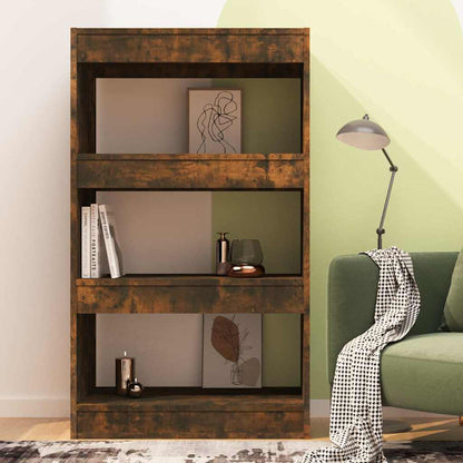 Libreria/Divisorio Rovere Fumo 60x30x103 cm in Truciolato