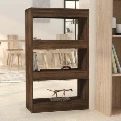 Libreria/Divisorio Rovere Marrone 60x30x103 cm in Truciolato