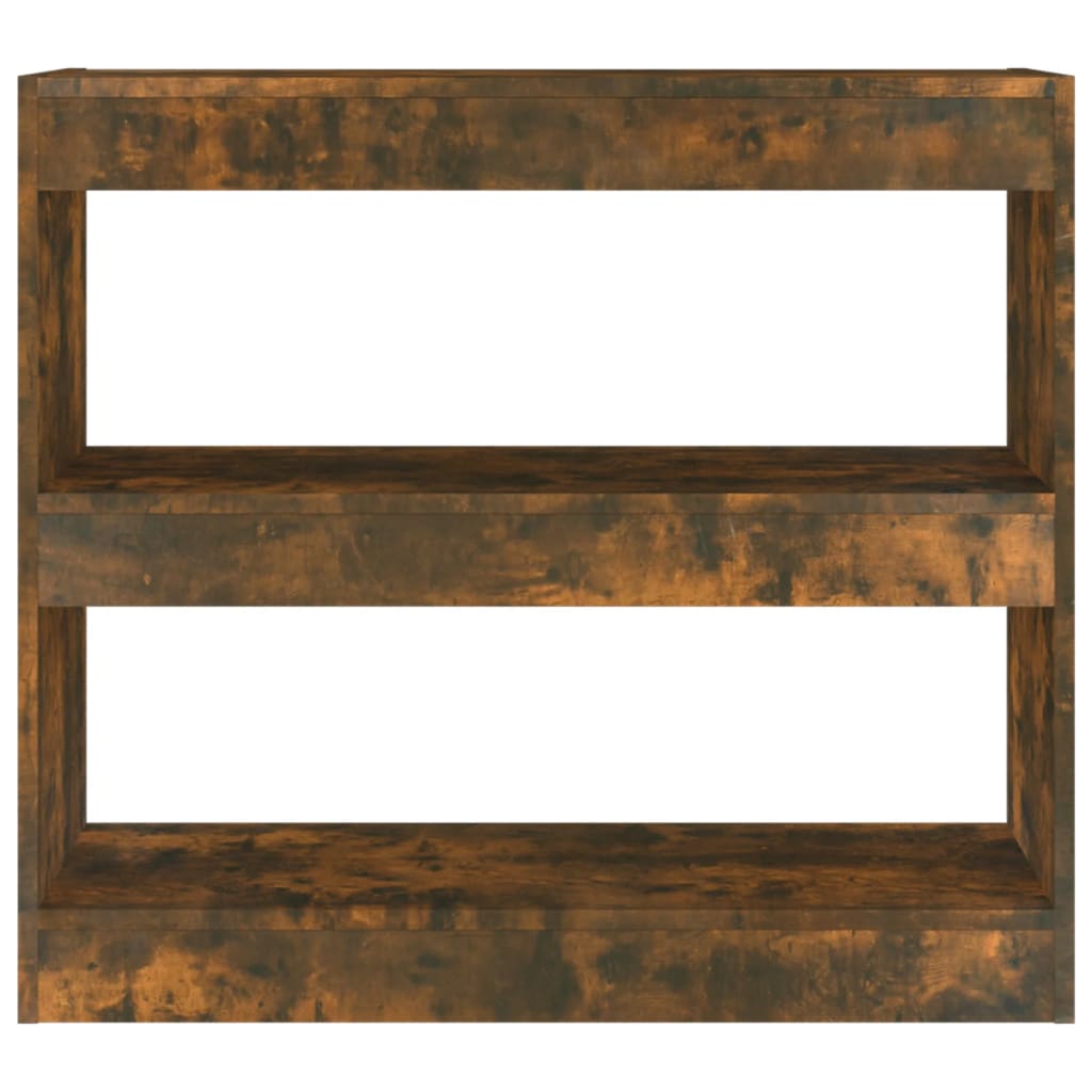 Libreria/Divisorio Rovere Fumo 80x30x72 cm | homemem39