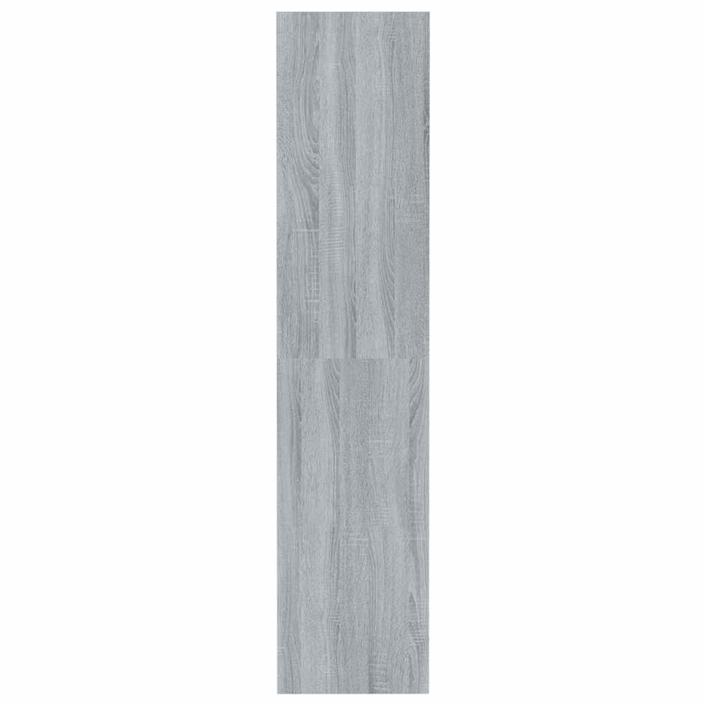 Libreria/Divisorio Grigio Sonoma 80x30x135 cm in Truciolato