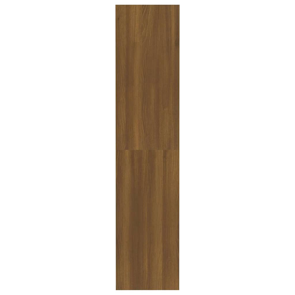 Libreria/Divisorio Rovere Marrone 80x30x135 cm in Truciolato