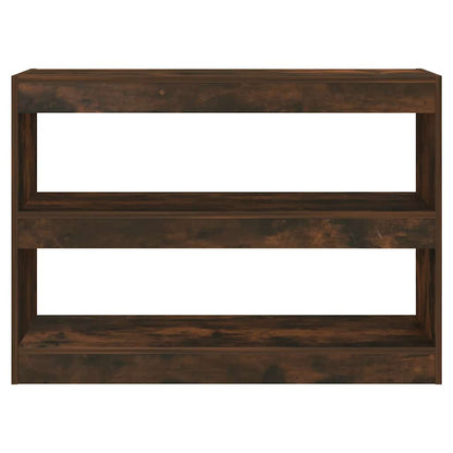 Libreria/Divisorio Rovere Fumo 100x30x72 cm | homemem39