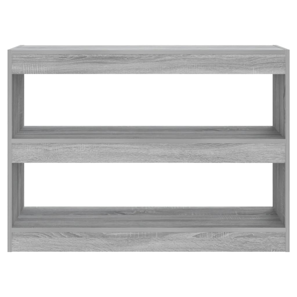 Libreria/Divisorio Grigio Sonoma 100x30x72 cm | homemem39