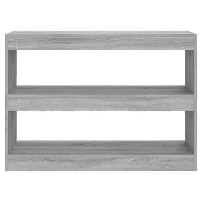 Libreria/Divisorio Grigio Sonoma 100x30x72 cm | homemem39