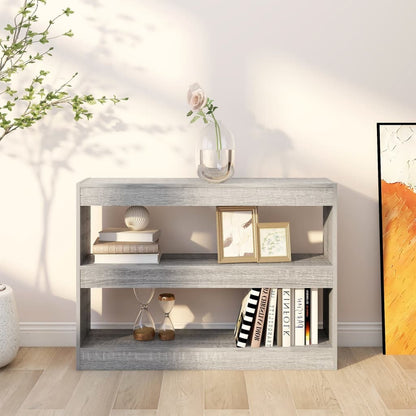 Libreria/Divisorio Grigio Sonoma 100x30x72 cm | homemem39