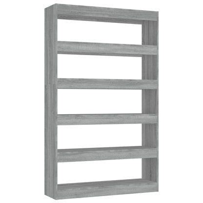 Libreria/Divisorio Grigio Sonoma 100x30x166 cm | homemem39