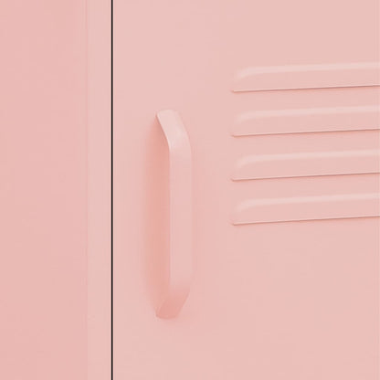 Comodini 2 pz Rosa 35x35x51 cm in Acciaio