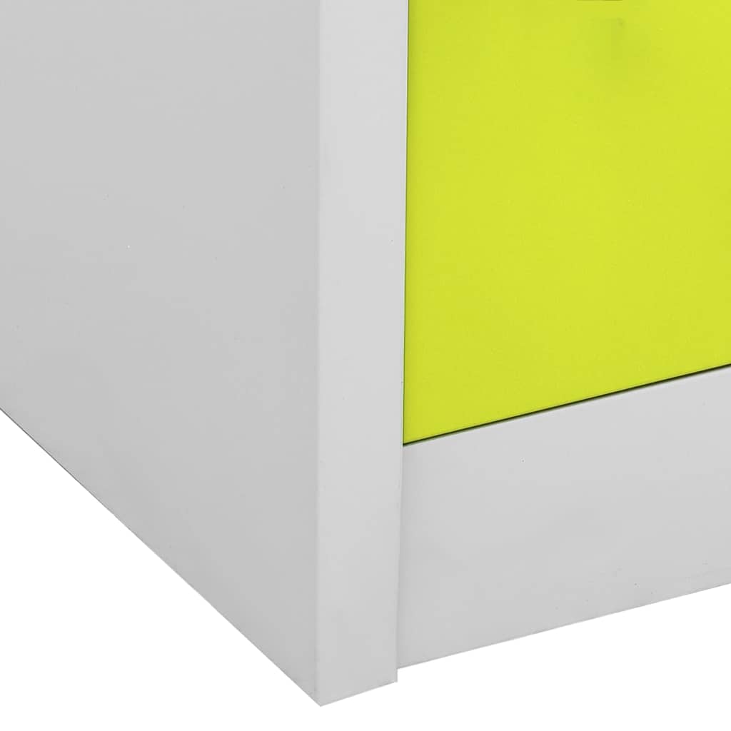 Armadietti Chiavi 2pz 90x45x92,5cm Acciaio