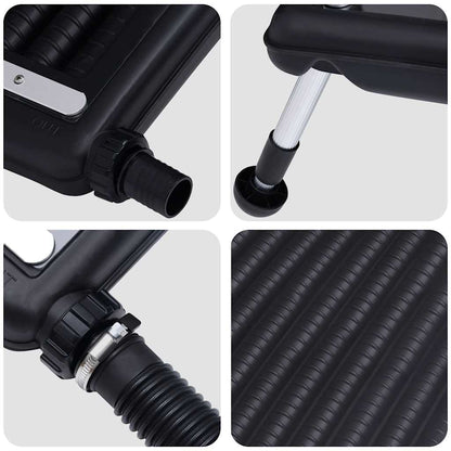 Pannelli Solari Termici Curvi per Piscina 3 pz 110x65 cm