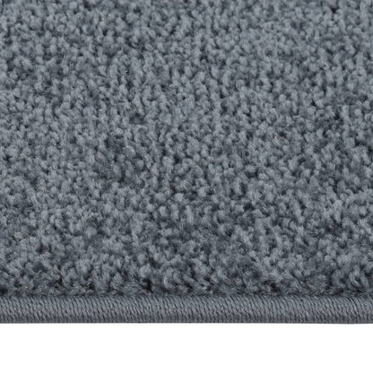 Short Pile Rug 140x200 cm Anthracite