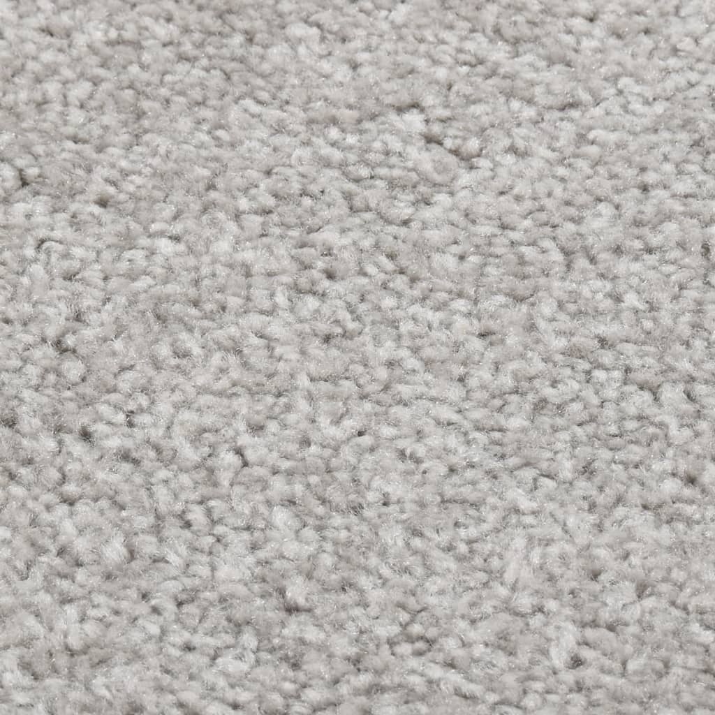 Tappeto a Pelo Corto 80x150 cm Grigio Chiaro - homemem39