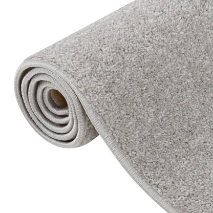 Tappeto a Pelo Corto 80x150 cm Grigio Chiaro - homemem39