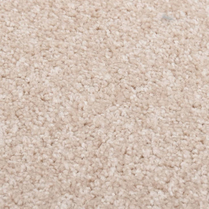 Tappeto a Pelo Corto 140x200 cm Beige Scuro - homemem39