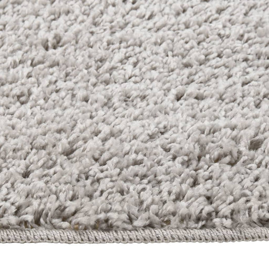 Tappeto Shaggy Grigio Chiaro 140x200 cm Antiscivolo - homemem39