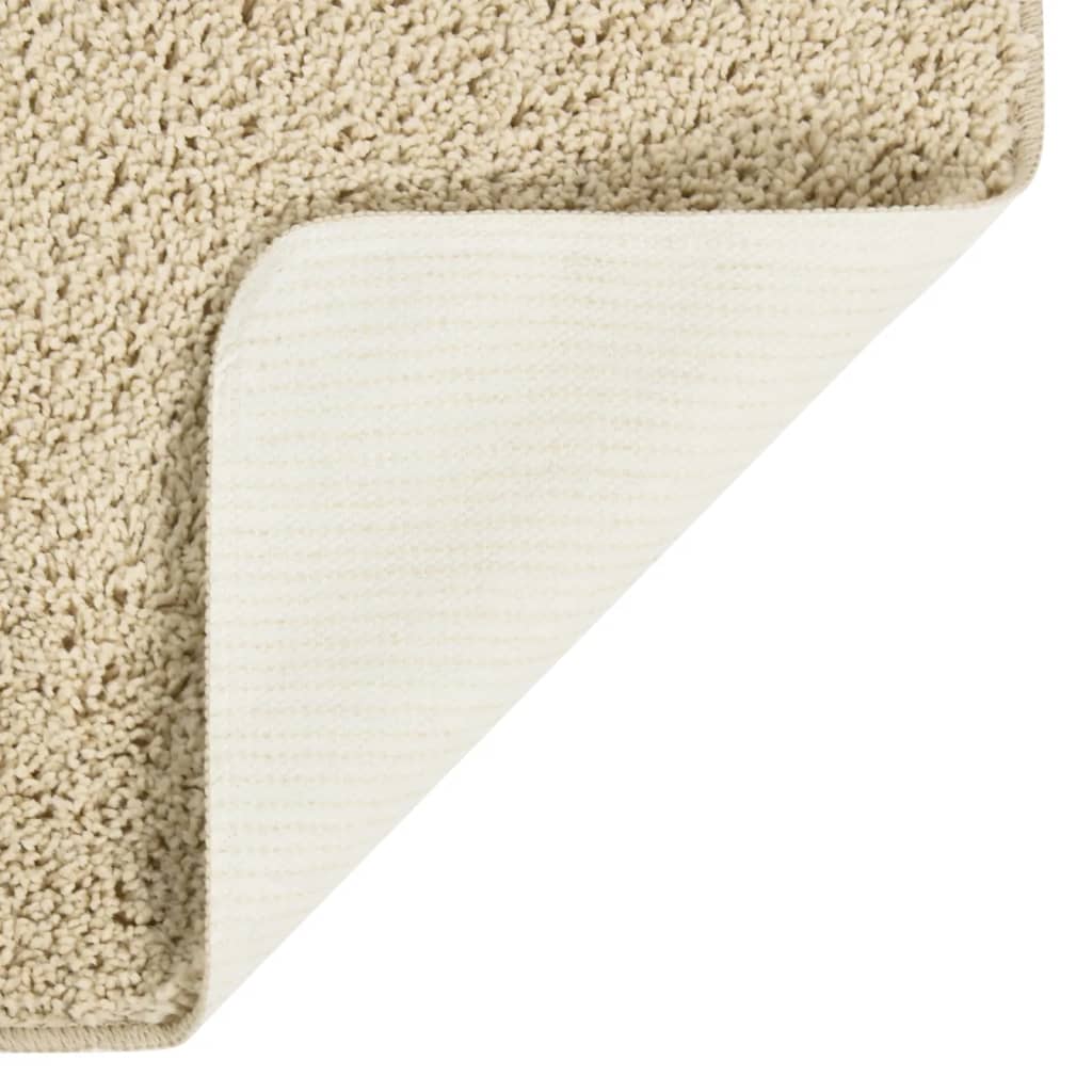 Tappeto Shaggy Crema 140x200 cm Antiscivolo - homemem39