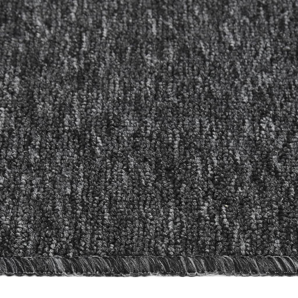 Tappetini per Scale 15 pz 60x25 cm Antracite Rettangolari | homemem39