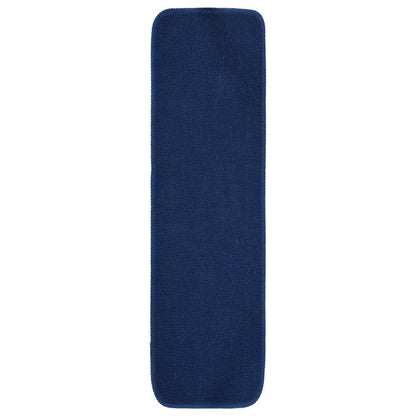 Tappetini per Scale 15 pz 75x20 cm Blu Antiscivolo Rettangolari | homemem39