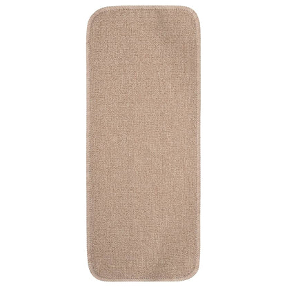 Tappetini Scale 15 pz 60x25 cm Beige Antiscivolo Rettangolari | homemem39