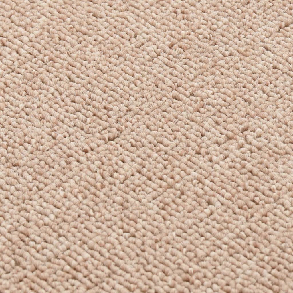 Tappetini Scale Antiscivolo 15 pz 75x20 cm Beige Rettangolari | homemem39