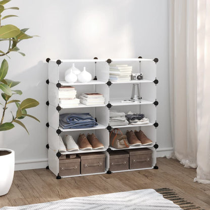 Scarpiera Trasparente 84x32x88,5 cm in PP - homemem39