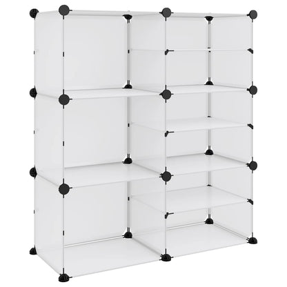 Scarpiera Trasparente 84x31,5x93 cm in PP - homemem39