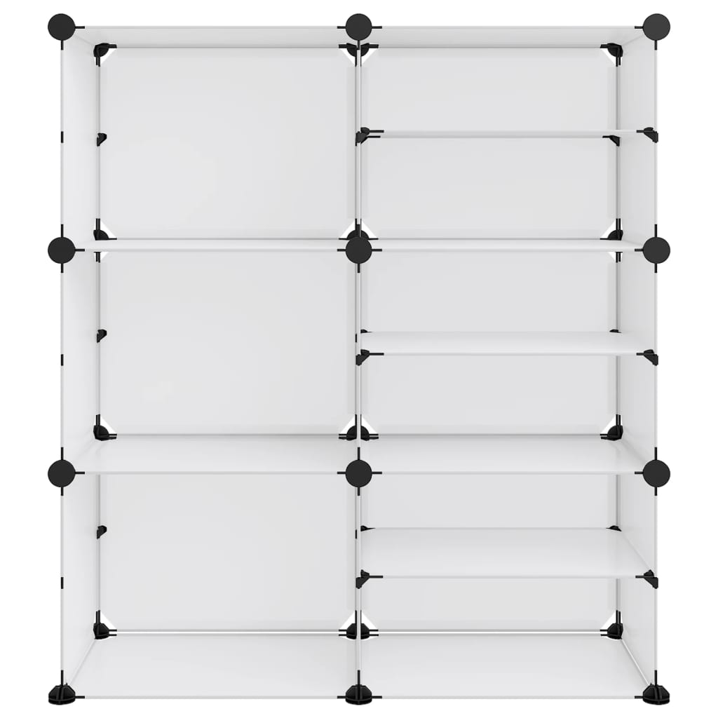 Scarpiera Trasparente 84x31,5x93 cm in PP - homemem39