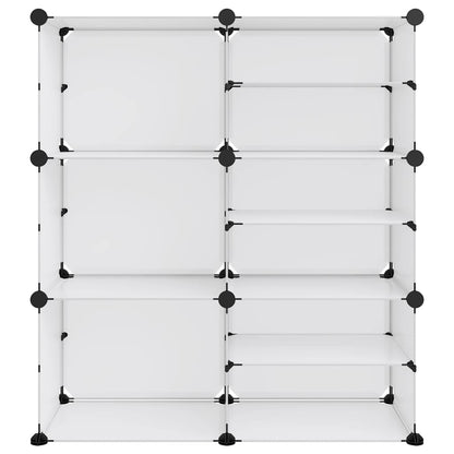 Scarpiera Trasparente 84x31,5x93 cm in PP - homemem39