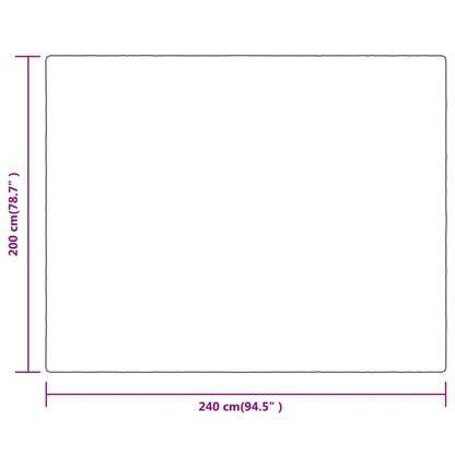 Coperta Nebbia del Deserto 200x240 cm in Poliestere