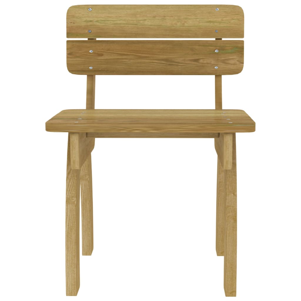 Set da Pranzo da Giardino 5 pz in Legno di Pino Impregnato - homemem39