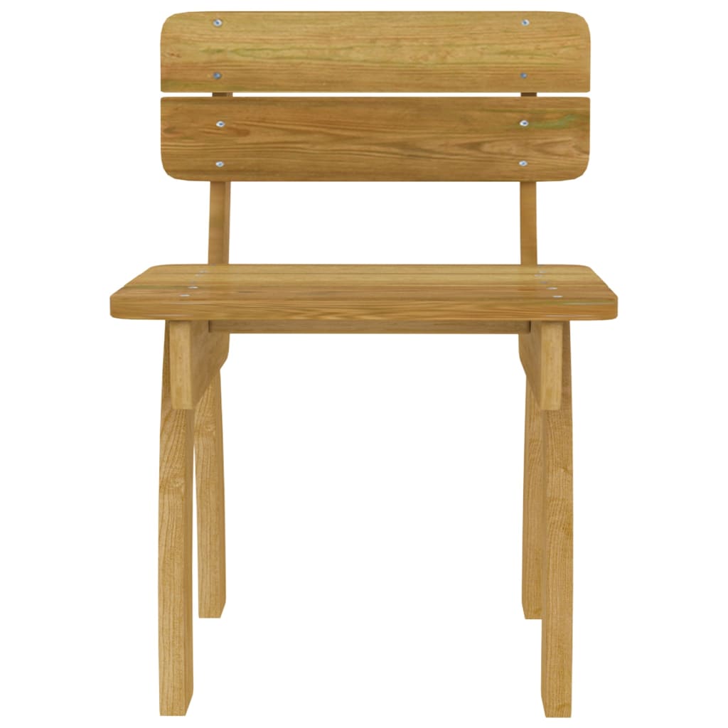 Set da Pranzo da Giardino 5 pz in Legno di Pino Impregnato - homemem39