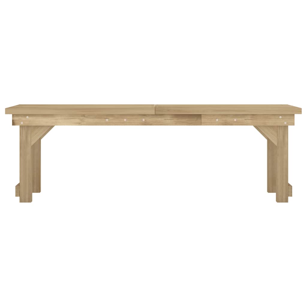 Set da Pranzo per Giardino 3 pz in Legno di Pino Impregnato | homemem39