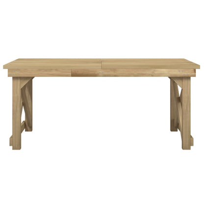 Set da Pranzo per Giardino 3 pz in Legno di Pino Impregnato | homemem39