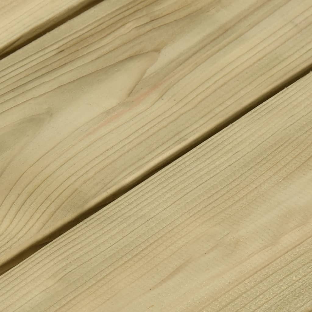 Set Bistrò da Giardino 5 pz in Legno di Pino Impregnato | homemem39