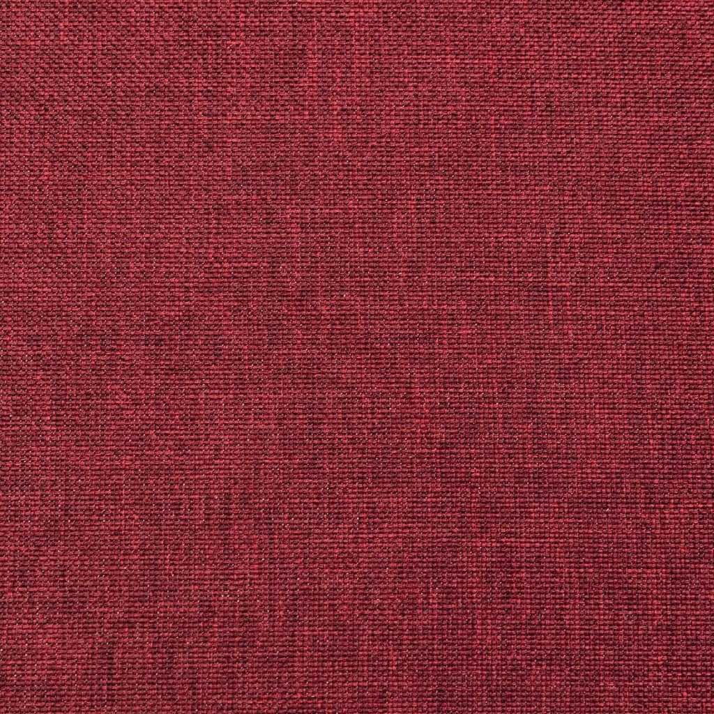 Poltrona Reclinabile in Tessuto Rosso Vino - homemem39
