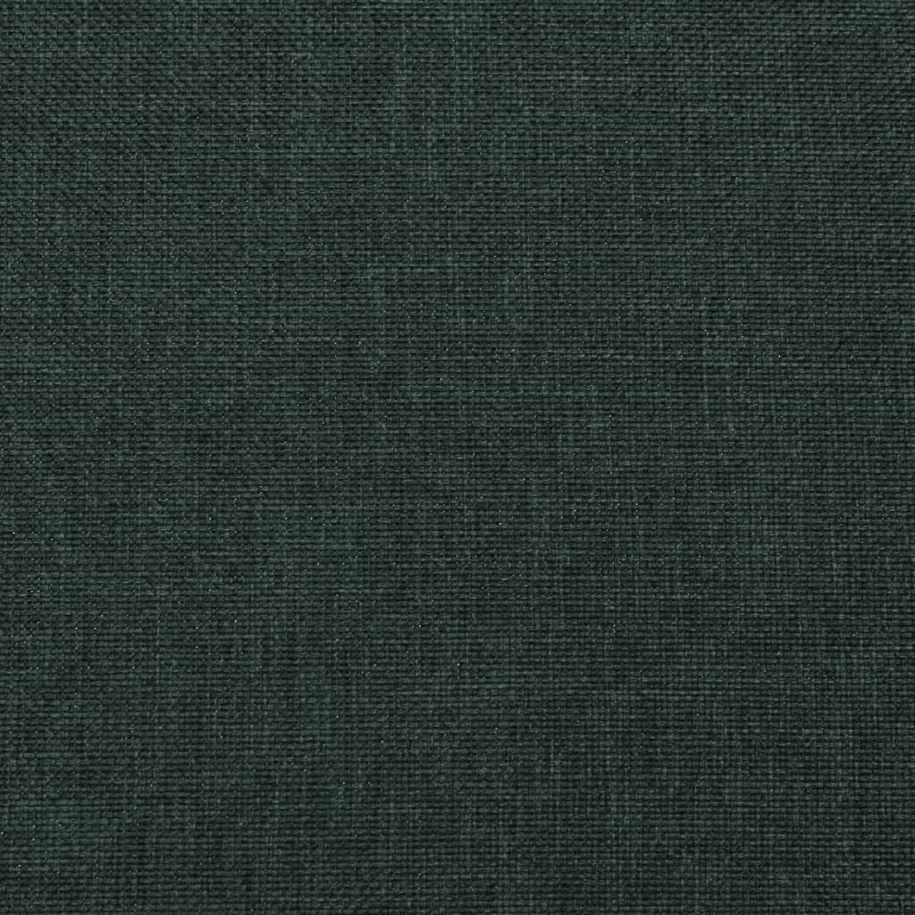 Poltrona Reclinabile in Tessuto Verde Scuro - homemem39