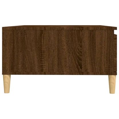 Tavolino da Salotto Rovere Marrone 90x60x35 cm in Truciolato | homemem39