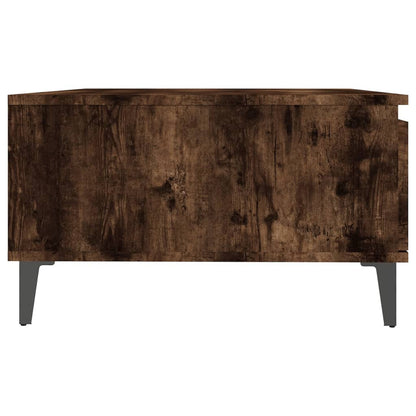 Tavolino da Salotto Rovere Fumo 90x60x35 cm in Truciolato | homemem39