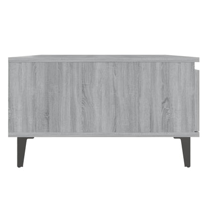 Tavolino da Salotto Grigio Sonoma 90x60x35 cm in Truciolato | homemem39