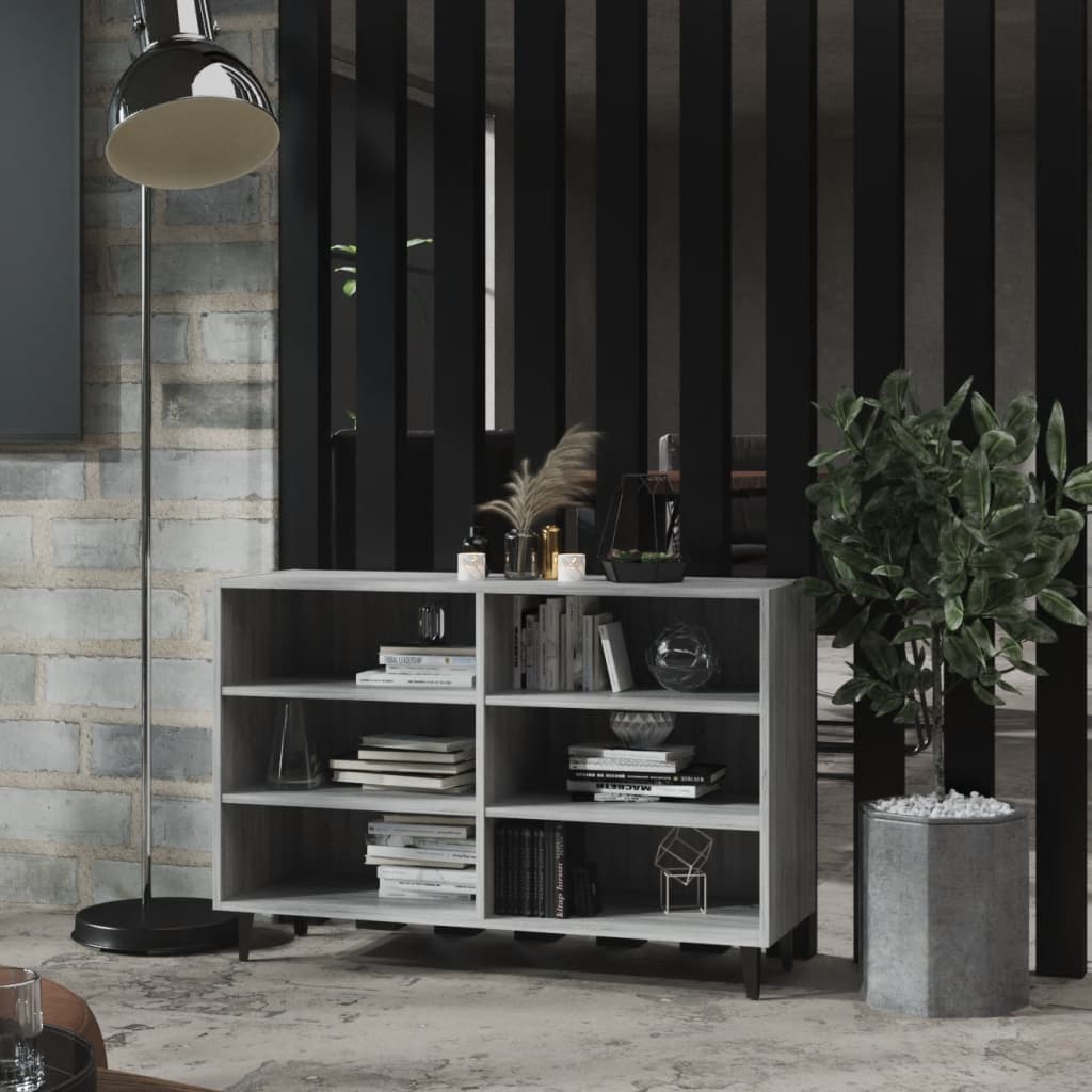 Credenza Grigio Sonoma 103,5x35x70 cm in Truciolato - homemem39