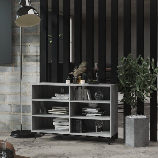 Credenza Grigio Sonoma 103,5x35x70 cm in Truciolato - homemem39