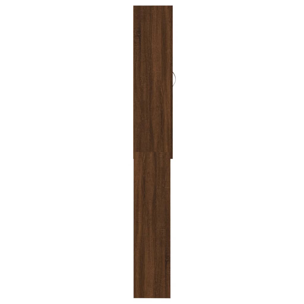 Mobile per Lavatrice Rovere Marrone 64x25,5x190 cm - homemem39