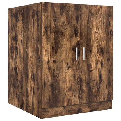 Mobile per Lavatrice Rovere Fumo 71x71,5x91,5 cm - homemem39