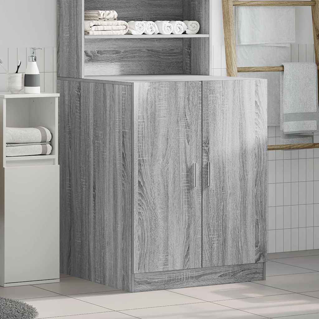 Mobile per Lavatrice Grigio Sonoma 71x71,5x91,5 cm - homemem39