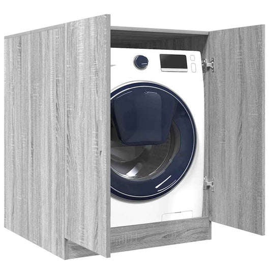 Mobile per Lavatrice Grigio Sonoma 71x71,5x91,5 cm - homemem39