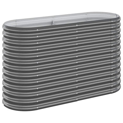 Letto da Giardino in Acciaio Zincato 114x40x68 cm Antracite | homemem39