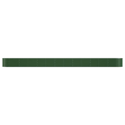 Letto Giardino Acciaio Zincato 512x80x36 cm Verde | homemem39