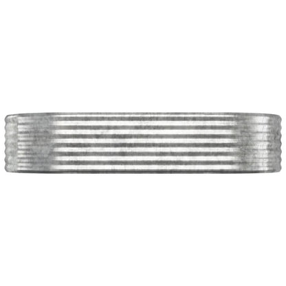 Letto Giardino Acciaio Zincato 175x100x36cm Argento